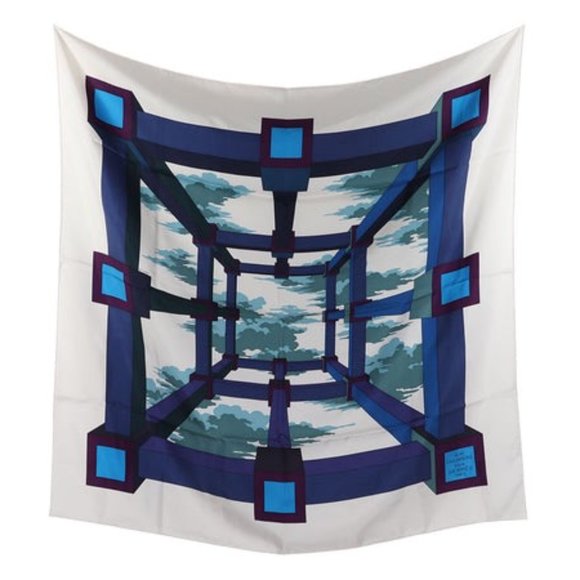 Hermes Accessories - [SOLD] Hermès Perspective II 90 cm Scarf